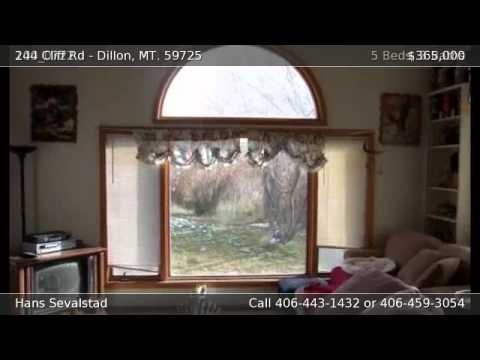 244 Cliff Rd, Dillon, MT home video tour