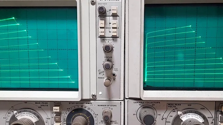 Tektronix 577 D1 curve tracer : a solution for Retrace/Double trace issue