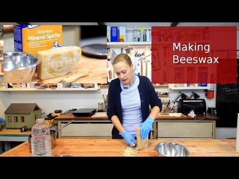 Diy Making Beeswax Polish For Furniture Youtube