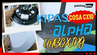 Unboxing + Review Kipas Siling Dc Alpha Cosa Cx10 Worth It Ke Beli?