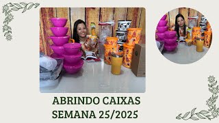 ABRINDO CAIXAS TUPPERWARE | SEMANA 25 VITRINE 7 | Evellin Tupperware