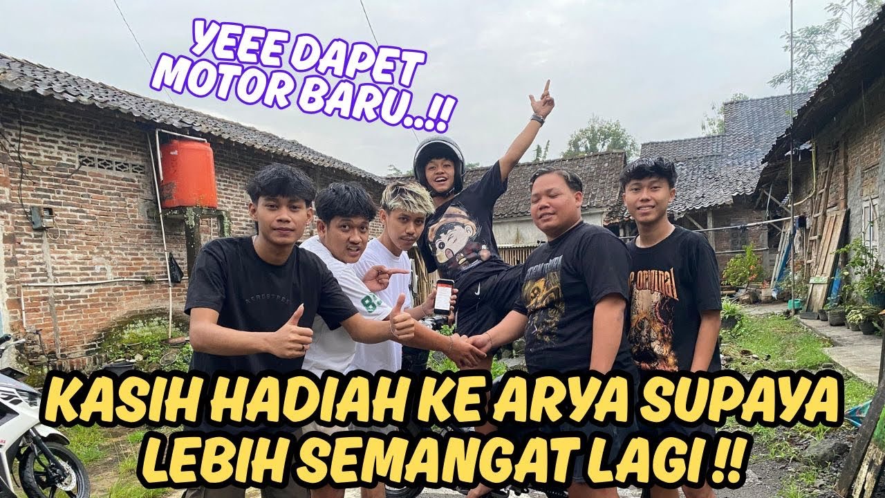 KASIH KEJUTAN BUAT ARYA BIAR SEMANGAT NGONTENYA LAGI !!!
