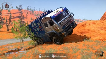 Spntires Mudrunner Kamaz 655050 Truck Driving In Mountain | Engineer Mohammad Talha