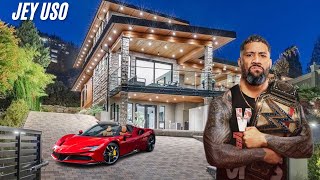 Jey Uso's Lifestyle, Wife, Wrestling Career & Championships! | Net Worth, Family & More!