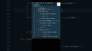 #30  pattern printing in c numbers | pyramid pattern in c  | #CodegroO | Check It Out!