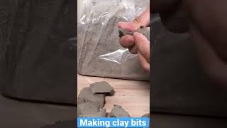 1st step to making slip #pottery #clay #slip #makingslip #clayprocess #slipprocess #ceramics