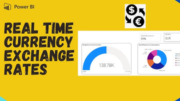 Power BI - Integrate Real time currency exchange rates in finance dashboards