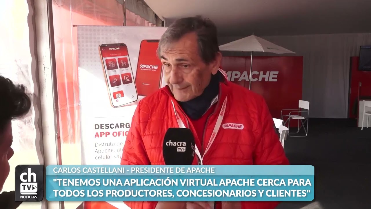 Apache. Carlos Castellani nos detalla las características destacadas de la sembradora 99000