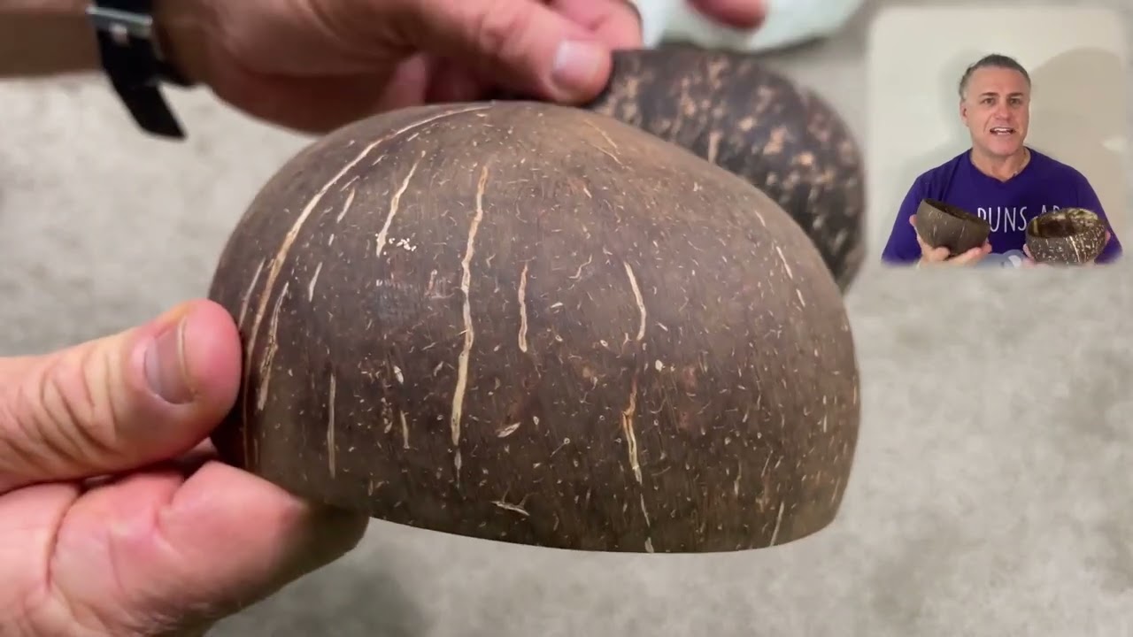 Set of 2 Handcrafted Coconut Bowls Review