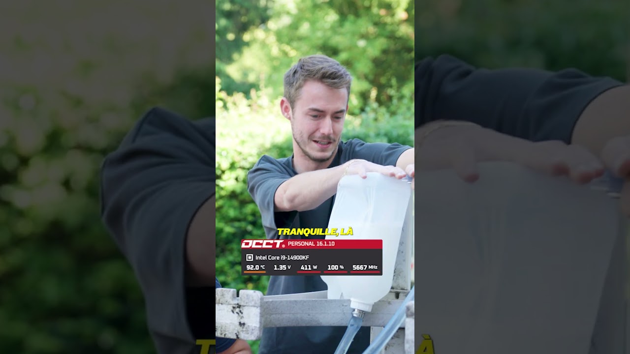Un processeur à 430w avec un watercooling M4