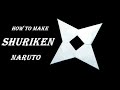 How To Make Shuriken Naruto. Origami. Ninja Weapon.