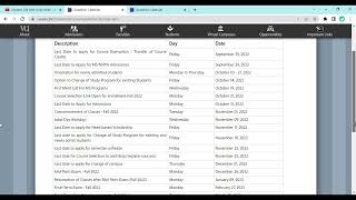 Details ACADEMIC CALENDAR (FALL 2022) || Virtual University of Pakistan News