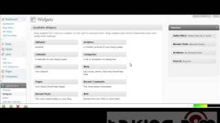 How to Place Links Widget in Wordpress Blog (Blogroll)