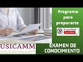 ❇️ USICAMM presenta el programa para prepararte para los exámenes de los procesos