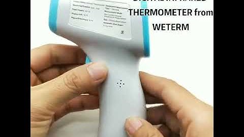 How to USE Digital Infrared Thermometer