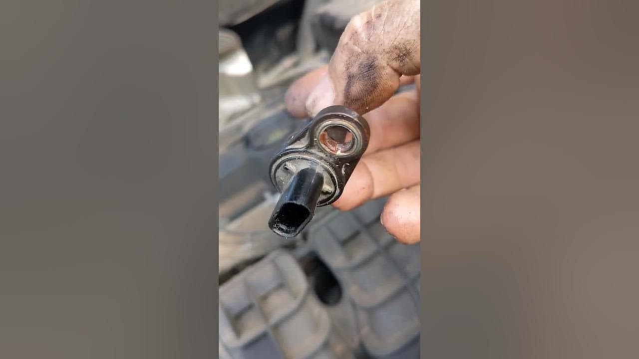 2009 dodge caliber P0335 crankshaft position sensor replacement repair