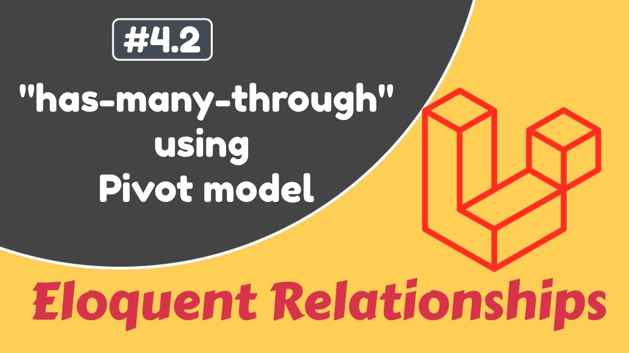 #4.2 has-many-through relation using Pivot model | Laravel Eloquent Relationships