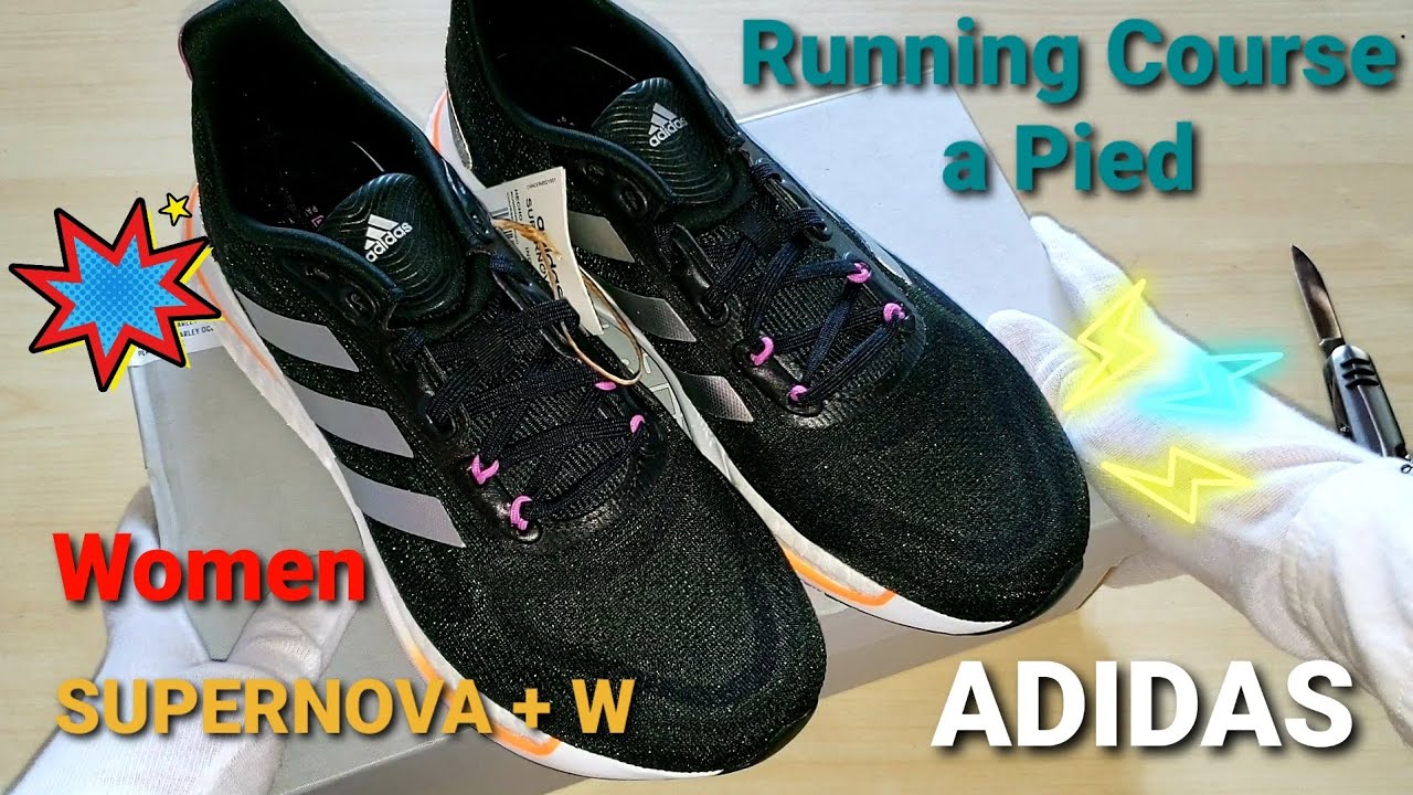 Zapatillas ADIDAS SuperNova + W Course a Pied Women - ASMR - YouTube