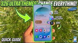 Comment télécharger un nouveau thème sur le Samsung Galaxy S26 Ultra screenshot 2