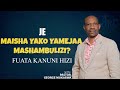 KUFAHAMU HEKIMA YA MUNGU KWAJILI YA ULINZI WAKO - PASTOR GEORGE MUKABWA