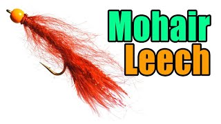 Hot Head Mohair Leech Streamer Fly Tying