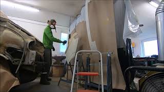 Diy-T4 Campervan Lackierung Mit Spraydosen In Beige Lackierung Der Anbauteile