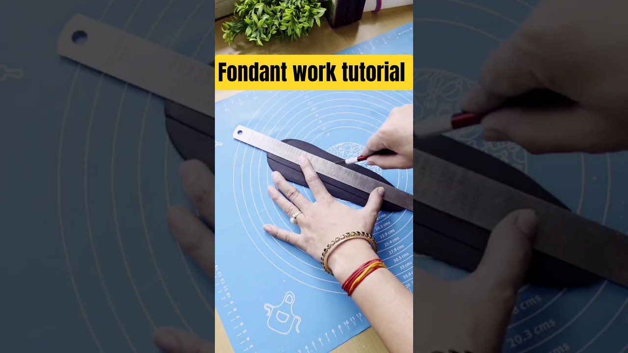 Fondant work tutorial 