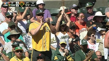 SF@OAK: Fuld takes bases-loaded walk to score Butler