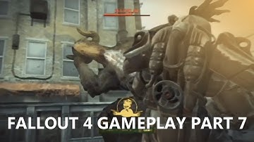 Fallout 4 E3 Gameplay - Part 7: Power Armor Gameplay, Quests, Signature weapon, Mods