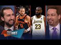 First thing first  nick wright reacts to jalen brunson lead knicks beat 76ers to win series 42