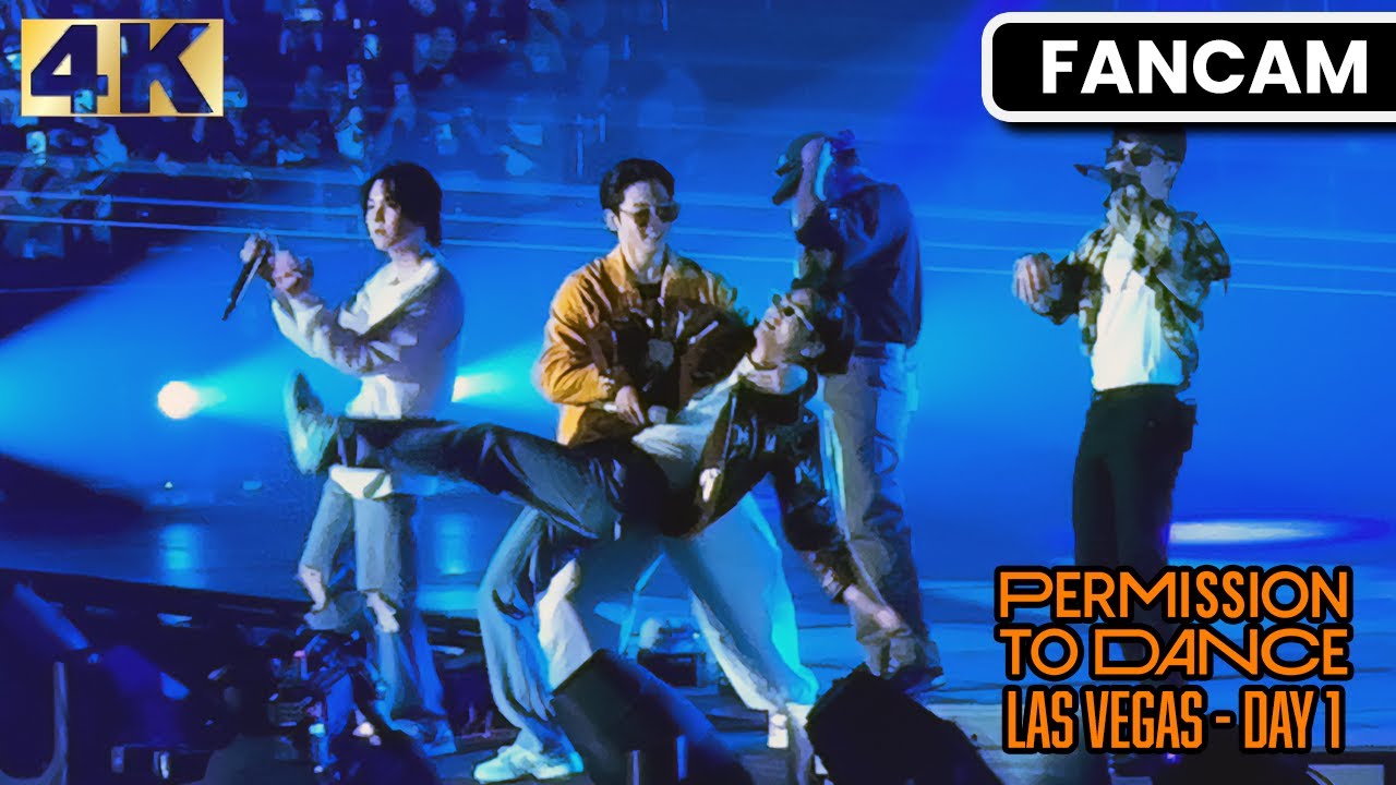 [4K] BTS: Airplane Pt 2 / Baepsae FAN CAM [PTD ON STAGE - VEGAS - DAY 1]