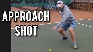 How to approach the net in tennis!!!
