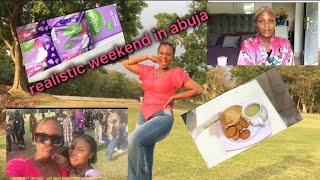 Weekend life in Nigeria\/Living alone \/food shopping\/picnic event