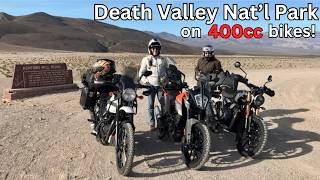 Riding Death Valley 2025, on Mid-size Motorcycles.
