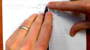 Lesson 5.6 Video 4 - Long Division of Polynomials (Example 3)