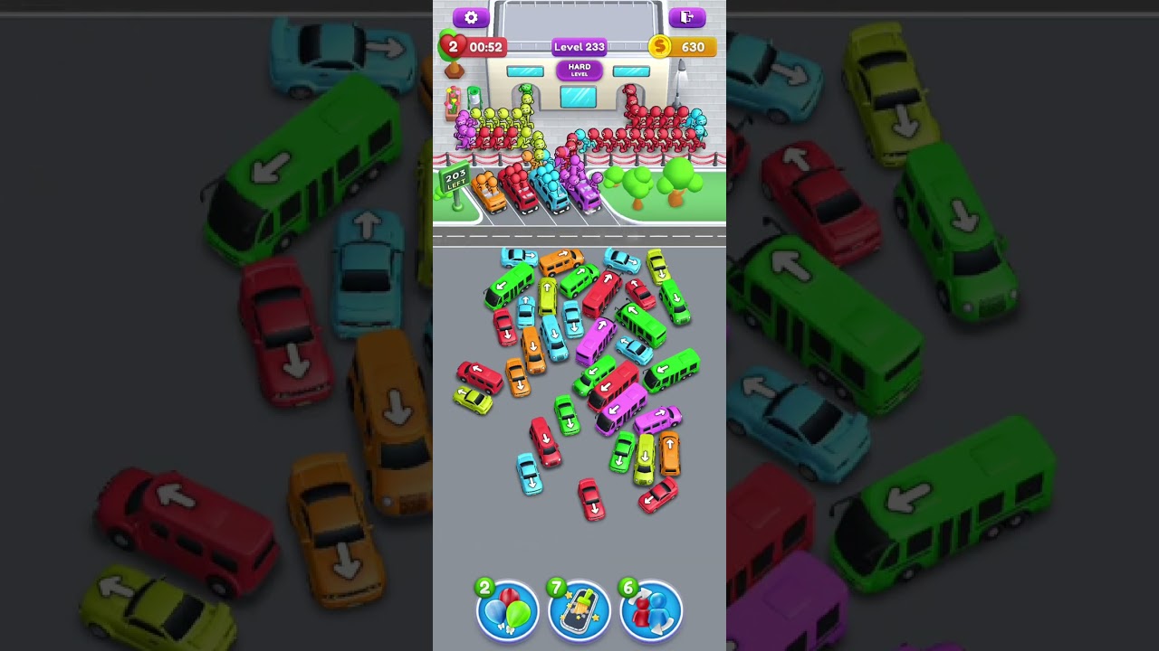Crowd Express level 233 hard level Walkthrough Solution - YouTube