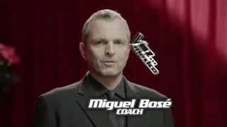 Miguel Bosé te espera en el gran inicio de La Voz... México