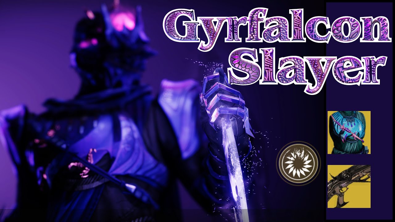 Gyrfalcon Slayer! Volatile Slayer's Fang and Gyrfalcon's Hauberk Void Hunter Build | Destiny 2