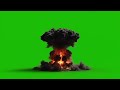 Blast Explosion Green Screen Video || Green Screen || Chroma Key || Content For Creators