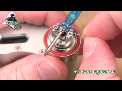 Subtank Kanger RBA намотка и установка спирали