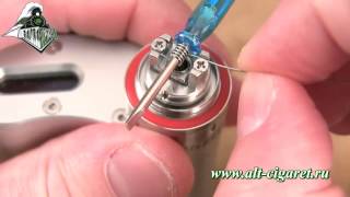 Subtank Kanger RBA намотка и установка спирали Subtank Kanger RBA намотка и установка спирали