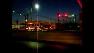 RFD Engine 1 and Truck 1 Responding to Structure Fire