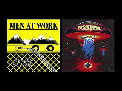 Feeling Down - Men At Work vs. Boston feat. Psy [MASHUP]