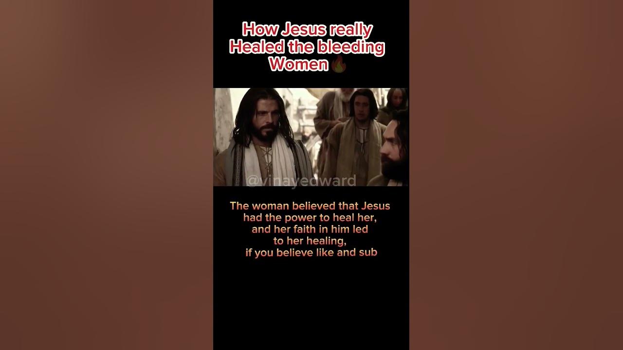 Jesus heals the bleeding woman sermon #jesushealsthesick #jesuslovesyou ...