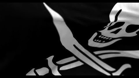 Pirate Flag in the Wind | Motion Graphics - Videohive template