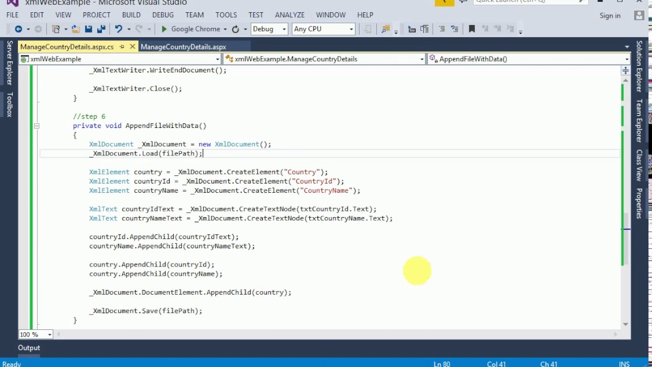 XML File Manage ASP Net - YouTube