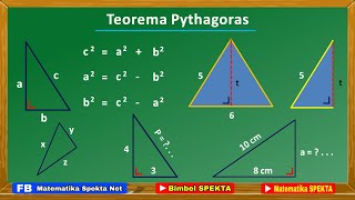 Teorema Pythagoras, Lengkap dan detil, Penjelasan dan Contoh Perhitungan screenshot 5