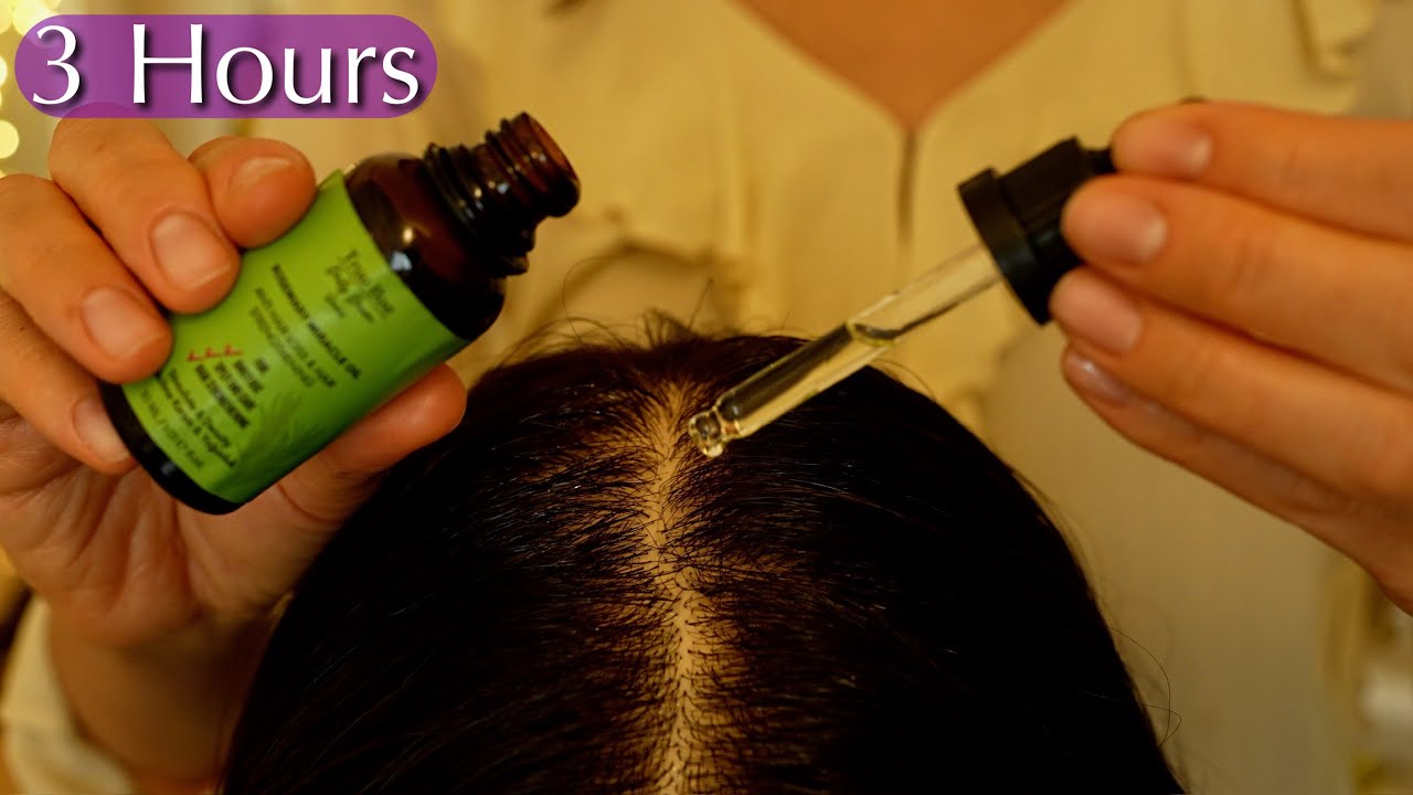 ☘️ASMR Scalp Massage☘️Sleep in Minutes with Slow & Gentle Massage 🌿🌟No Talking