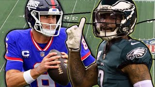 Film Study: How can the New York Giants offense attack the Philadelphia Eagles defense