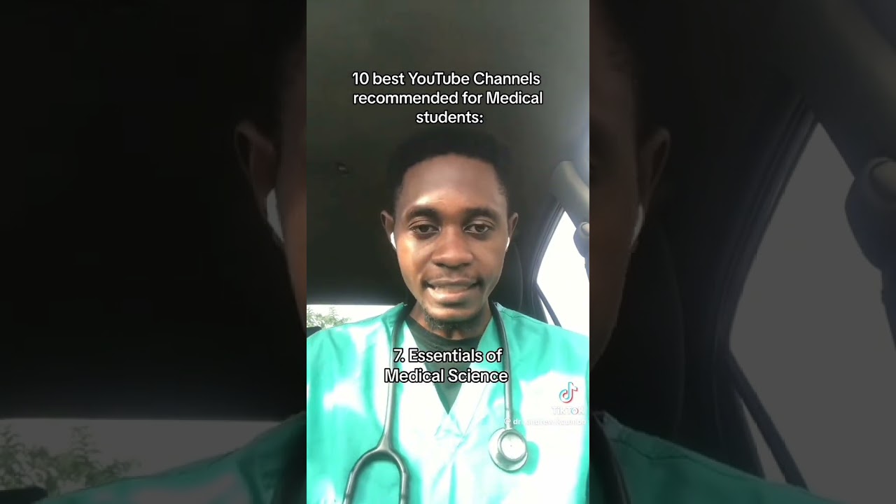 10 best YouTube channel for medical students 